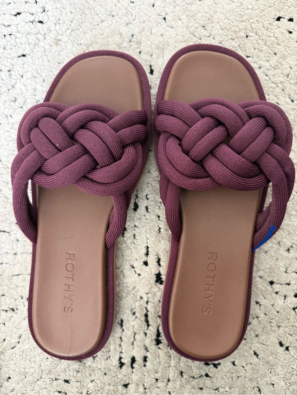 Rothys The Summer Sandal in Blackberry